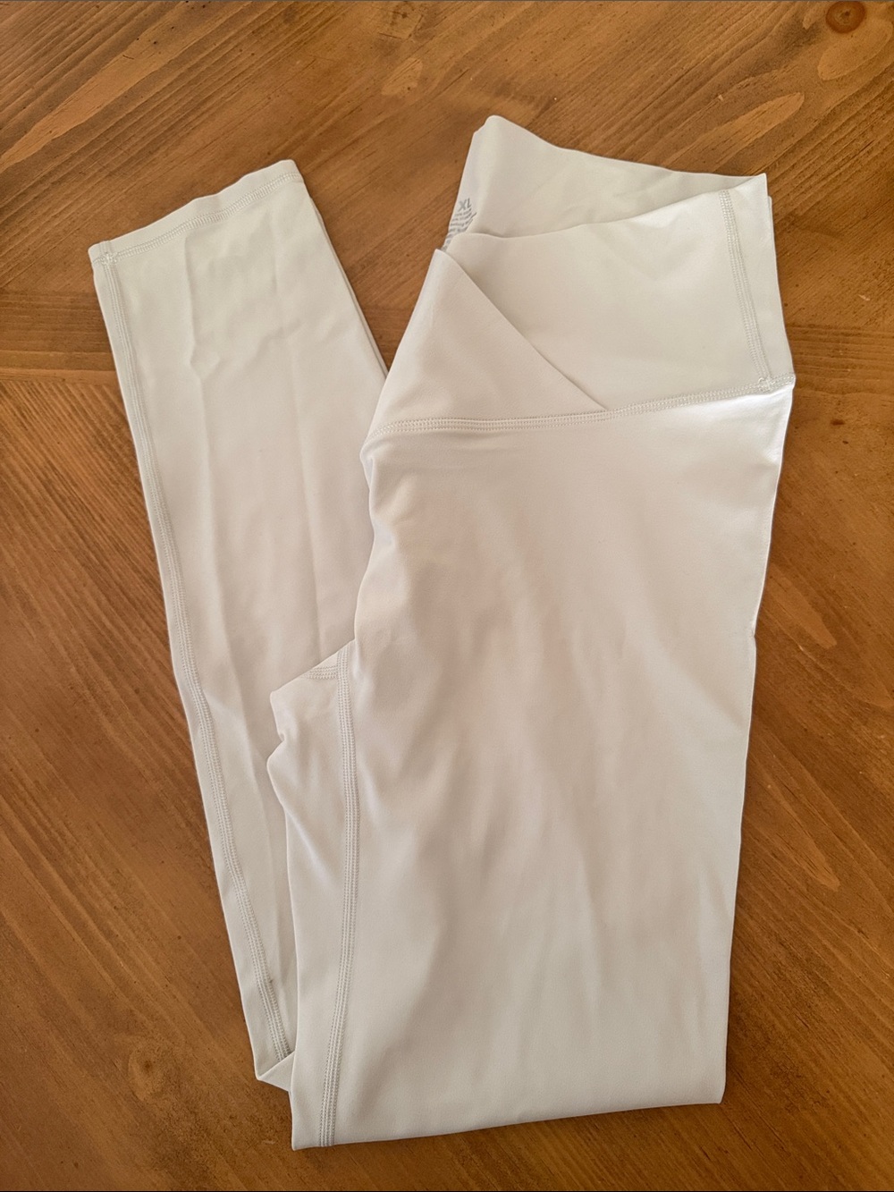 Women’s High-Waist White Leggings